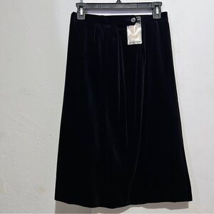 nordstrom WOMEN'S TAILORED CLOTHING Vintage Velvet Skirt Size 10 : Box TOY01: